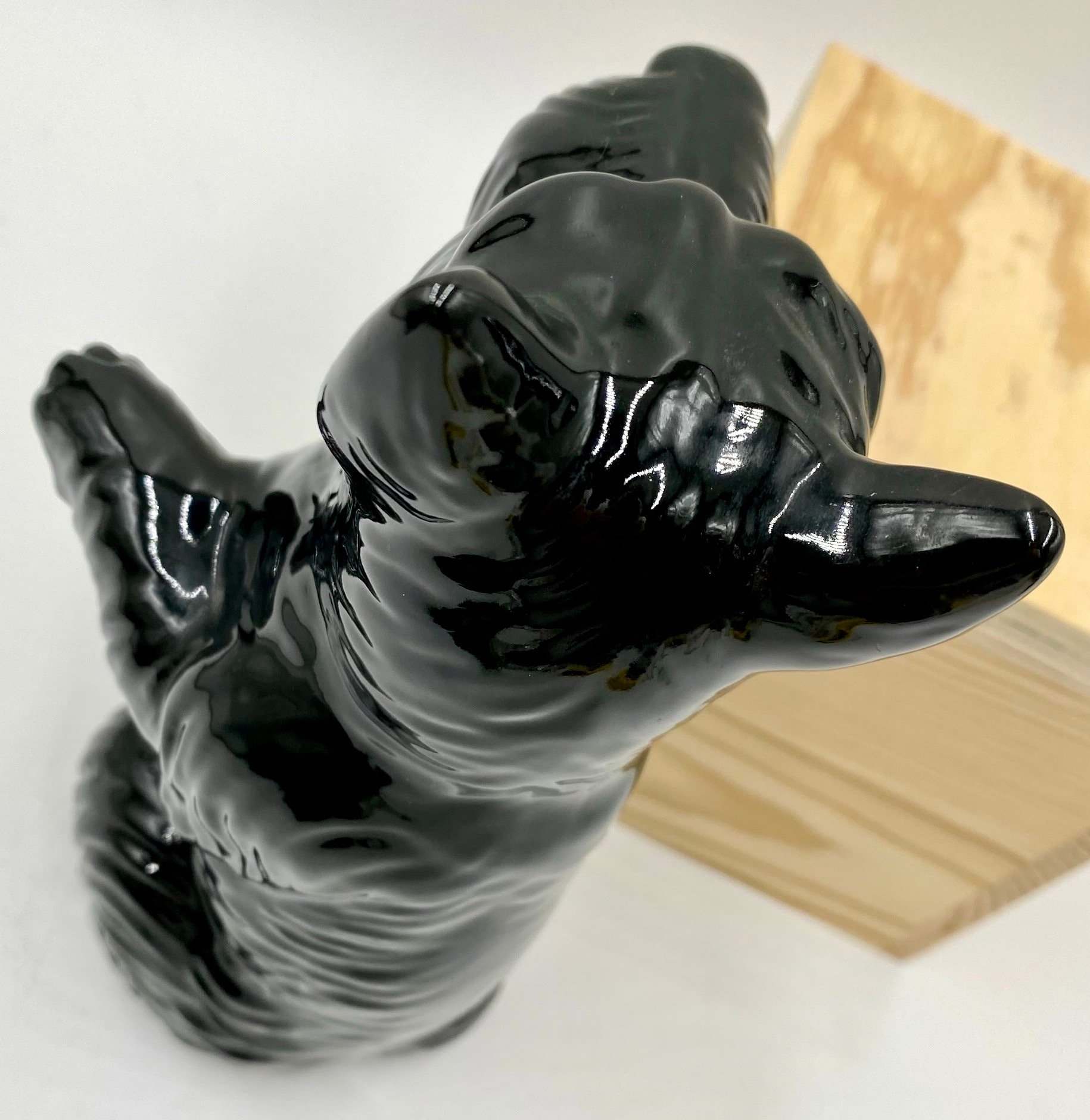 Darling Vintage Ceramic Scotty Dog Statue | Scottie Dog