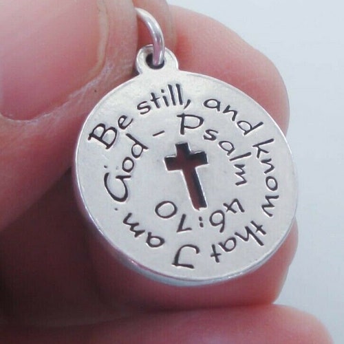 Be Still and Know That I Am God Psalm 46:10 Custom Laser - Etsy