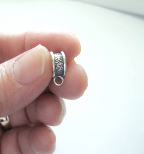 Sterling Silver Converter Converter Bead Charm Holder Etsy