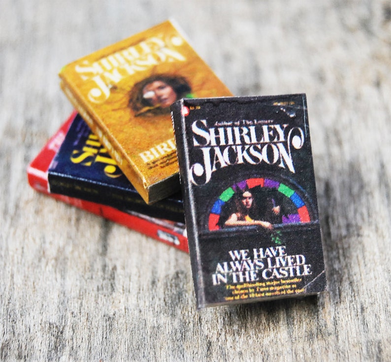 Shirley Jackson's miniature book magnets set image 3