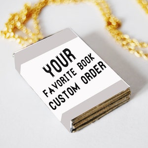 Your favorite book mini book necklace image 3