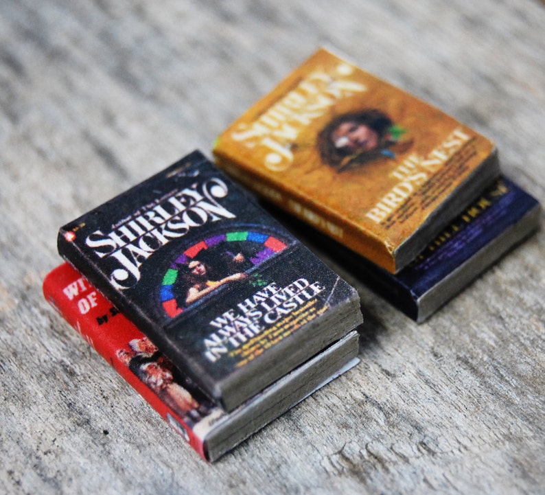 Shirley Jackson's miniature book magnets set image 5