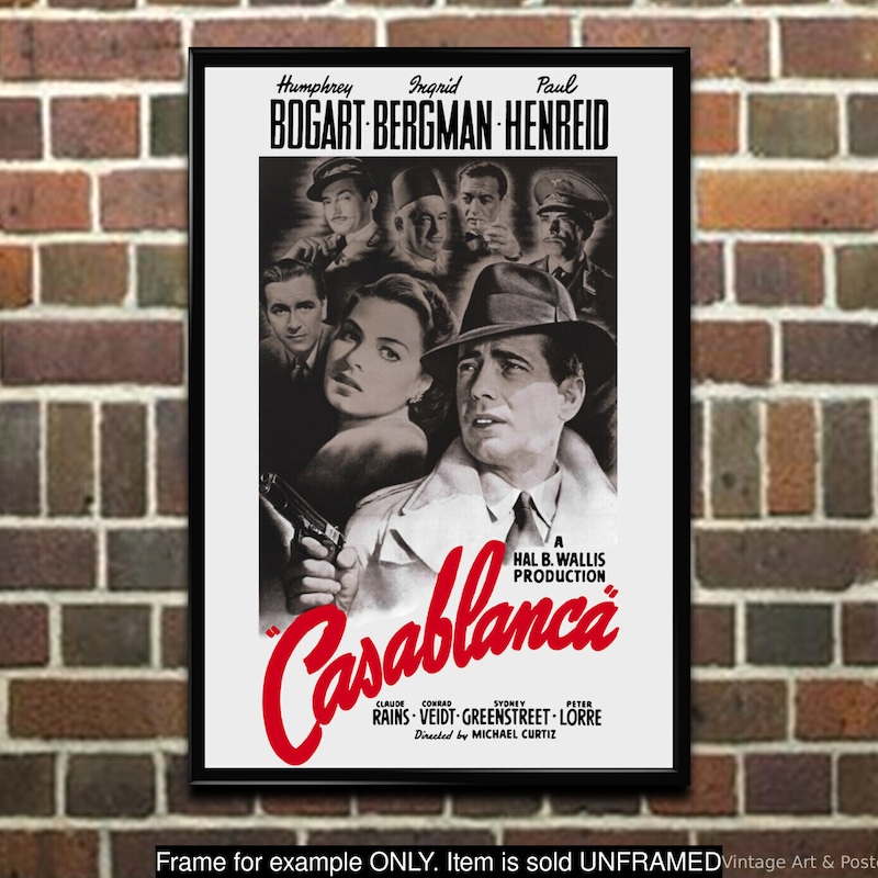 Casablanca Poster - Etsy