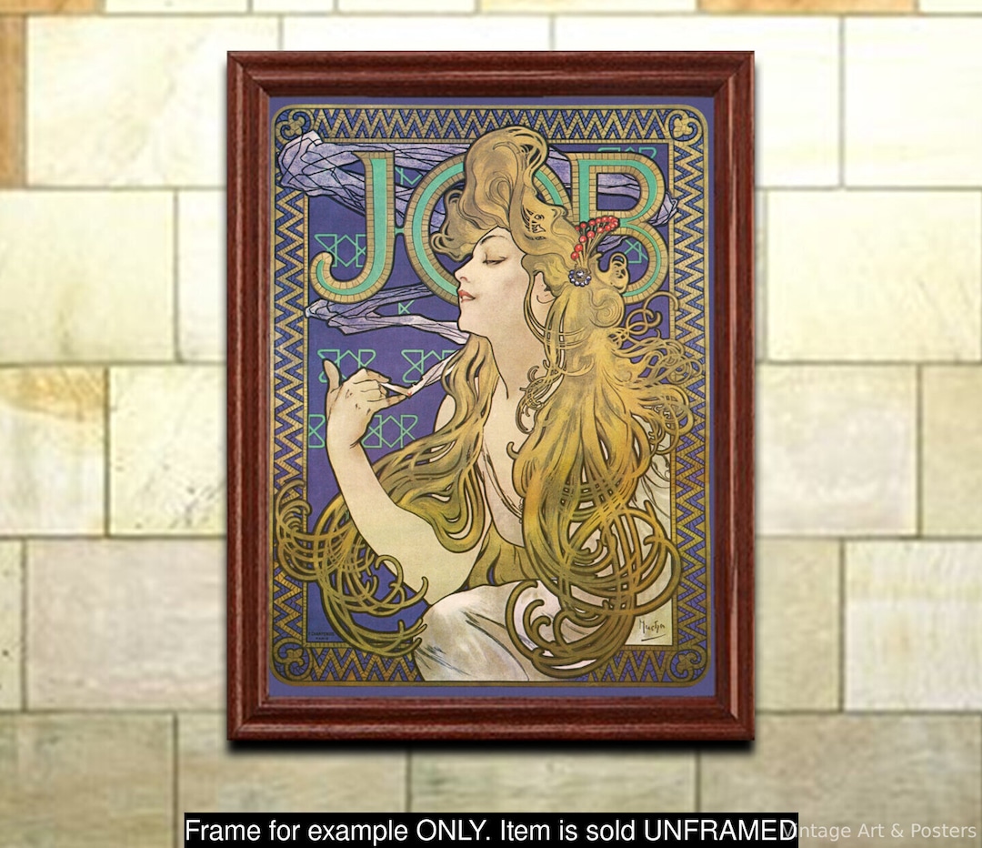 Alphonse Mucha JOB シルクスクリーン版画 ALPHONSE MUCHA | JOB | Important Prints and Multiples Day