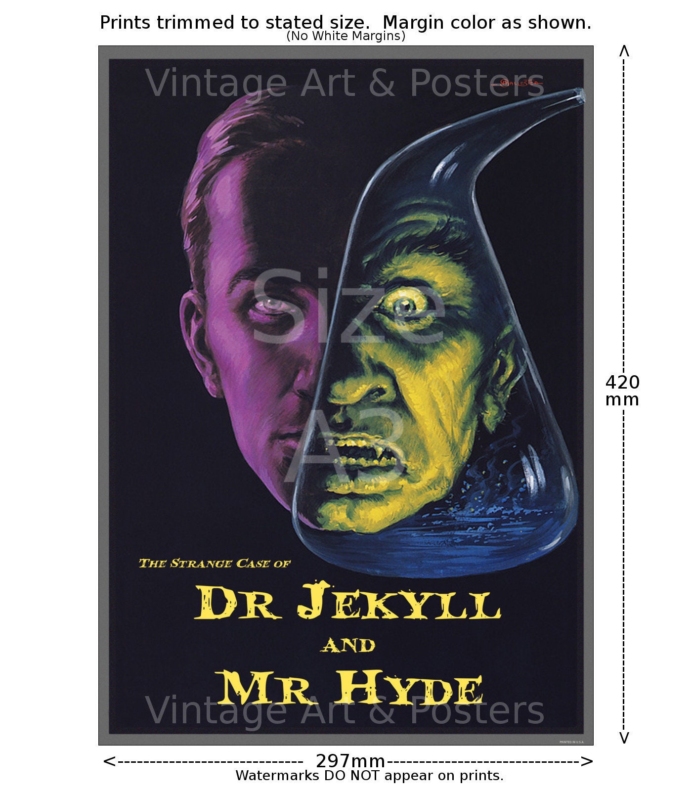 Mr. HYDE POSTER ポスター NECRO ILLBILL レア NECRO presents (THE CIRCLE OF TYRANTS) - 