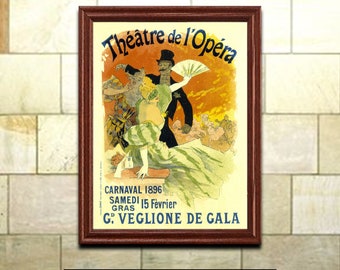 Art Nouveau Print: 