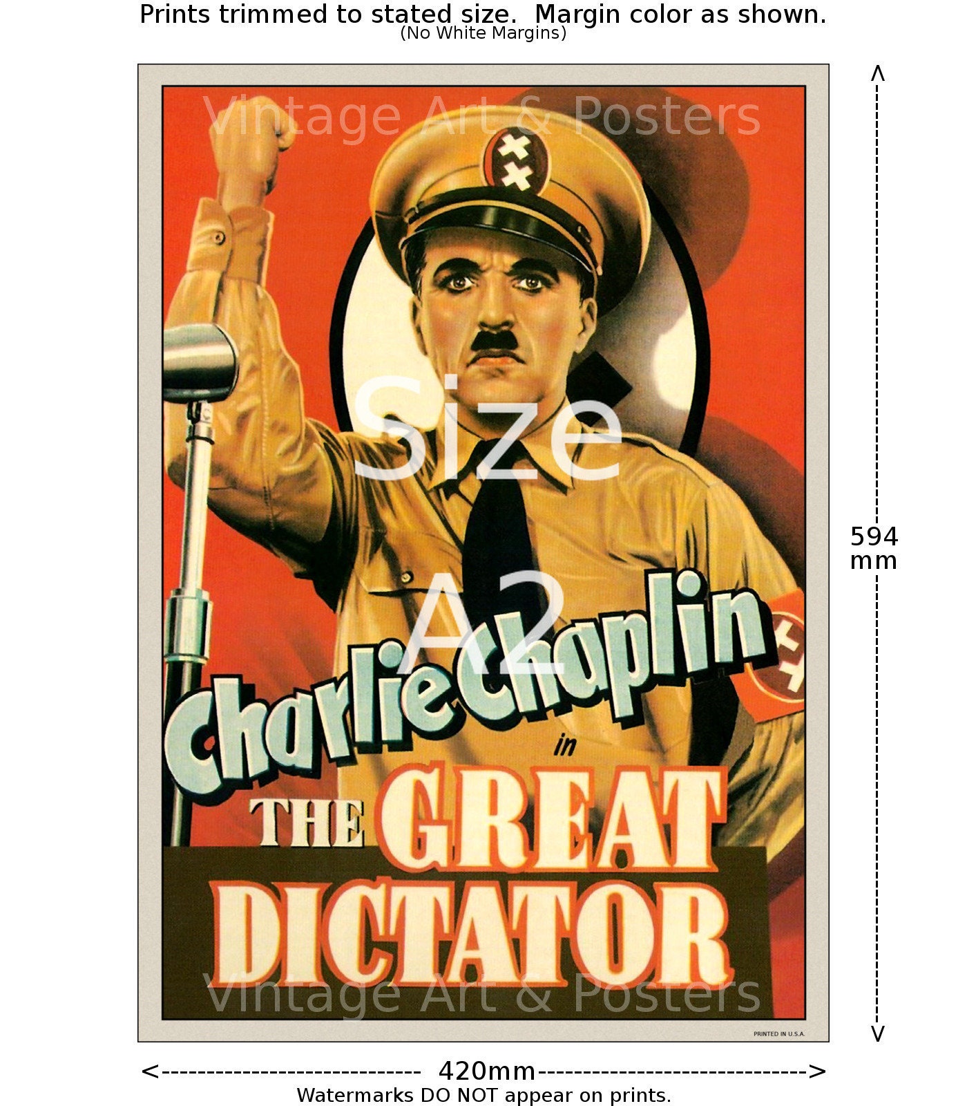 1920s Movie Posters Charlie Chaplin