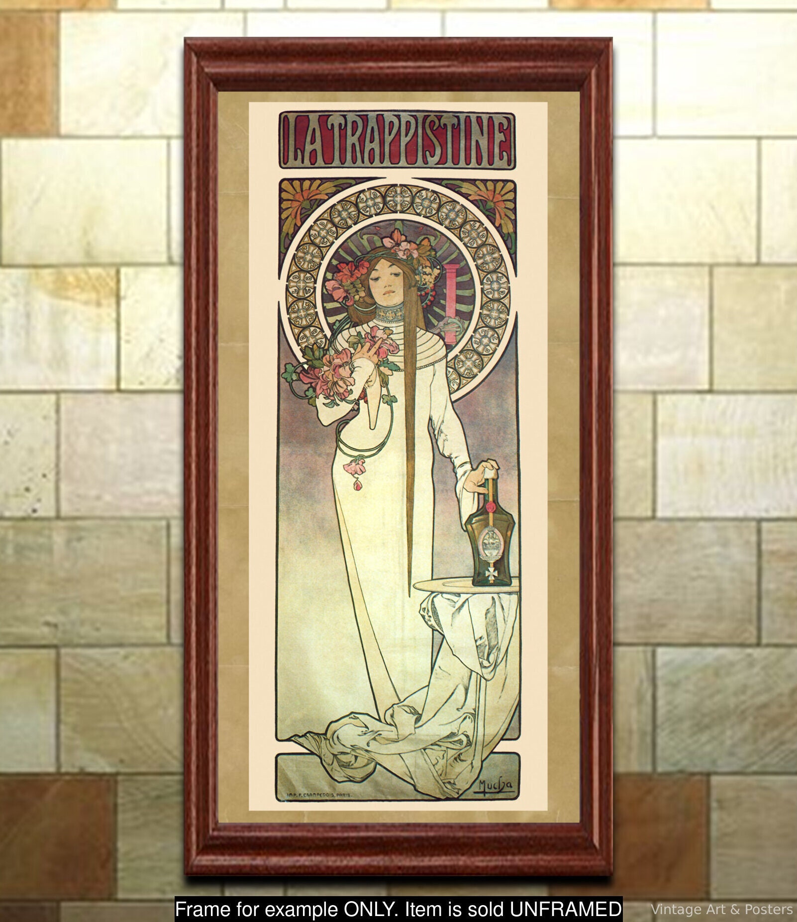 Mucha Art Nouveau Print: 