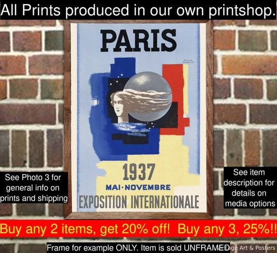Tirage Photo Vintage Argentique - Exposition Universelle Paris 1937 - Pavillon URSS