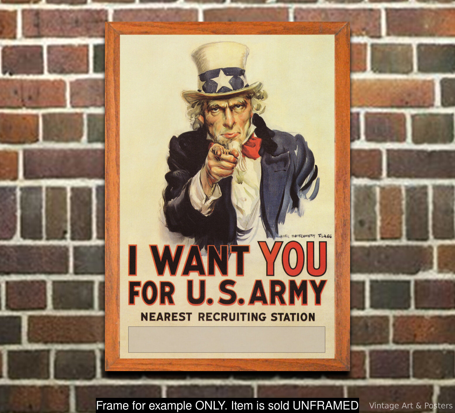  WONDERFULITEMS an American Triumph Rochester FAIR in HUMANITY'S  Cause Uncle SAM WAR Vintage Poster REPRO : Home & Kitchen