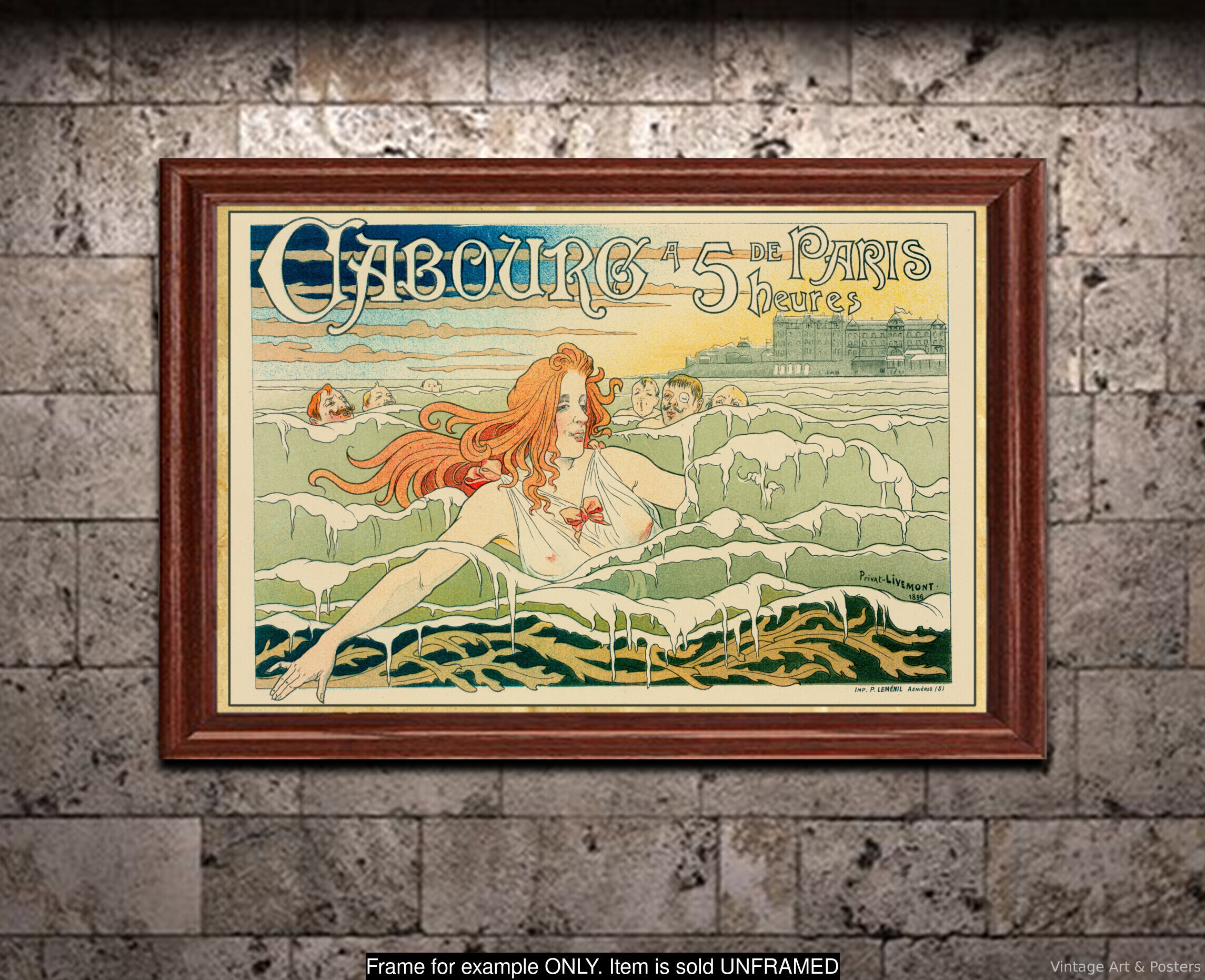 Art Nouveau Print: \, image size:2290x1862
