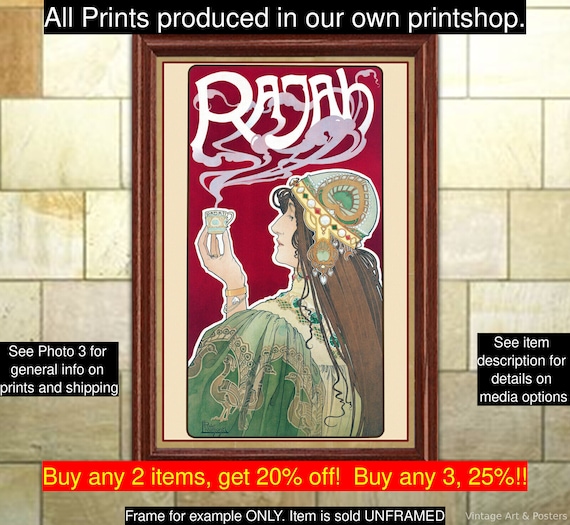 Art Nouveau Print: 