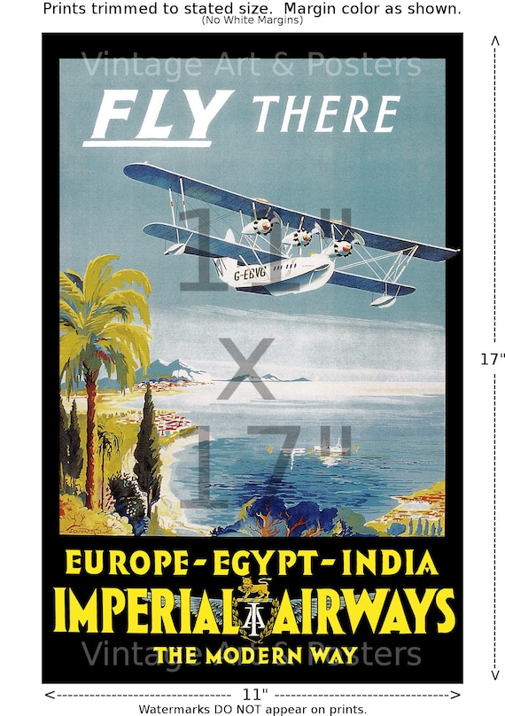 AIR INDIA 1 A3 vintage retro travel /& railways posters art print wall decor #3