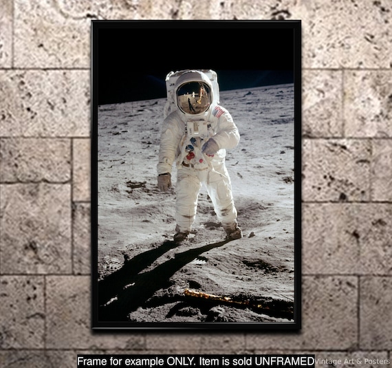 Neil Armstrong | Buzz Aldrin with Apollo 11 Lunar Module on