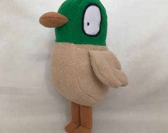 sarah and duck stuffed duck