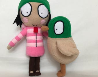 sarah and duck teddy