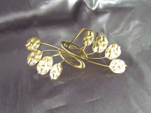 Ancien Peigne à Cheveux Pour Chignon, N°6, Marron, Accessoire Vintage Femme