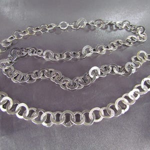 Antique Tunisian Rhiana Silver Necklace, Antique Ethnic Jewelry