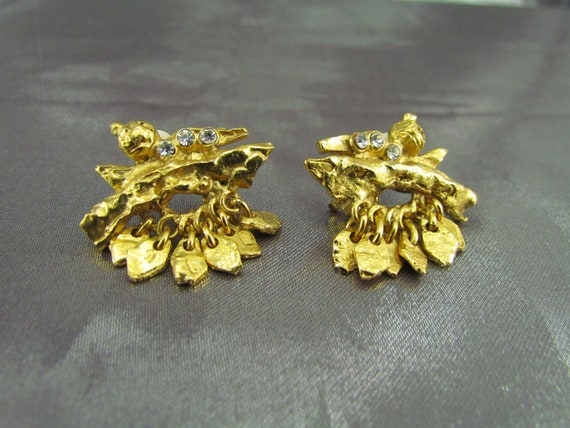 CHRISTIAN LACROIX Vintage Earrings, Christian Lacr