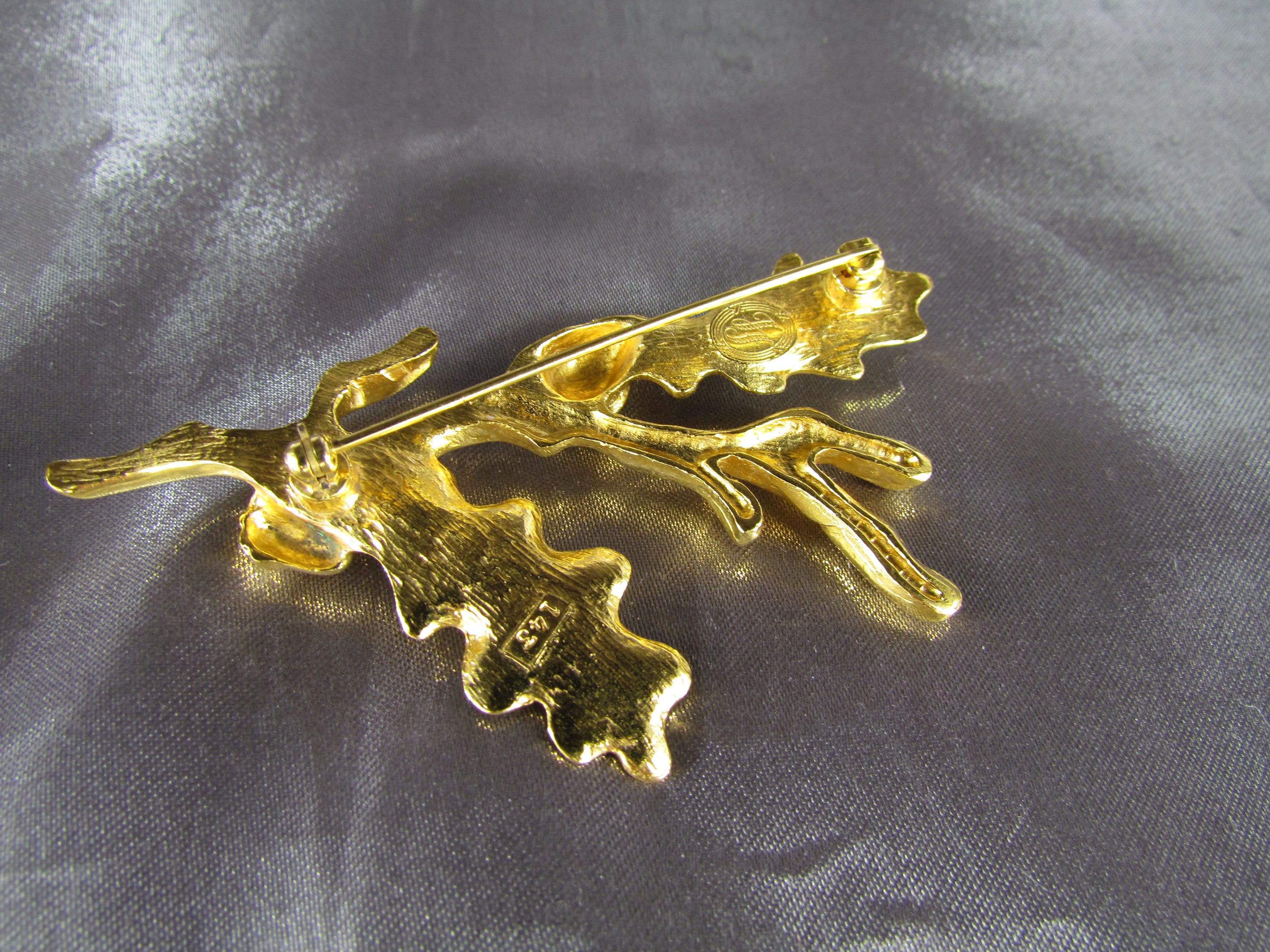 Broche Créateur Inès De La Fressange - Bijou Numéroté - Occasion - Superbe Pièce De Collection