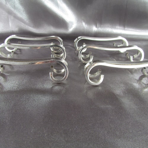 Shops Vintage Silver Plated Knife Holder, Set of 6 Designer Knife Rests