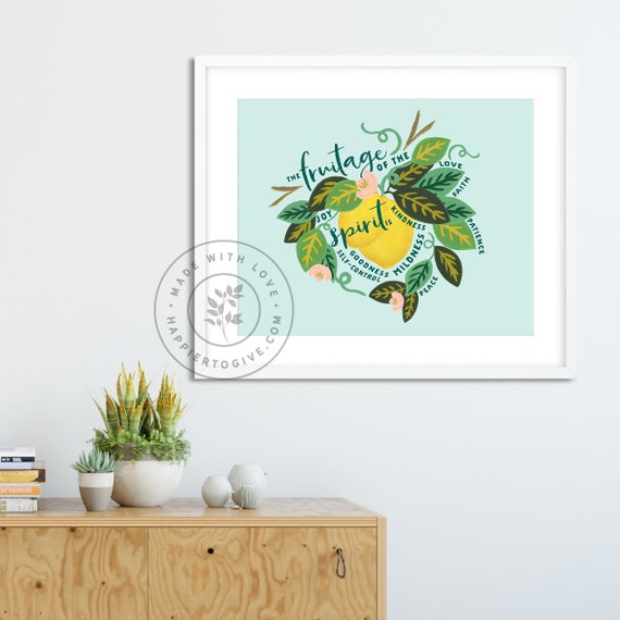 Fruitage of the Spirit : Lemons - Printable Download - English & Spanish - JW Gifts - JW Pioneer Gifts - JW Ministry