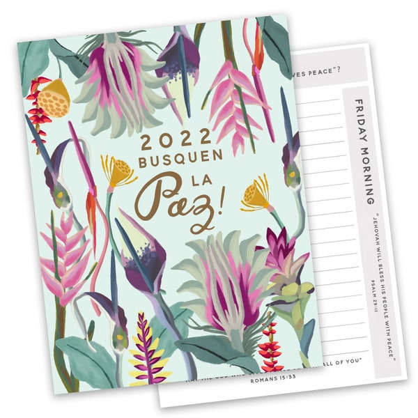 2022 Busquen La Paz Convention Notebook, Spanish