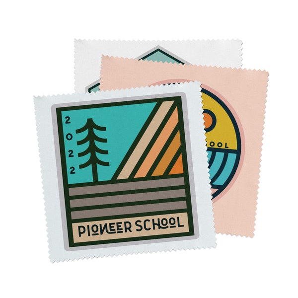 5 Pack, 2022 Pioneer School Microfiber Screen Cloths, JW Gift Shop, Pioneer School Gifts