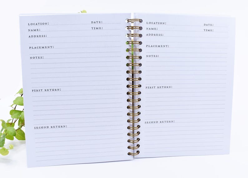 Return Visit Notebook, JW RV Book, Happiertogive - Etsy