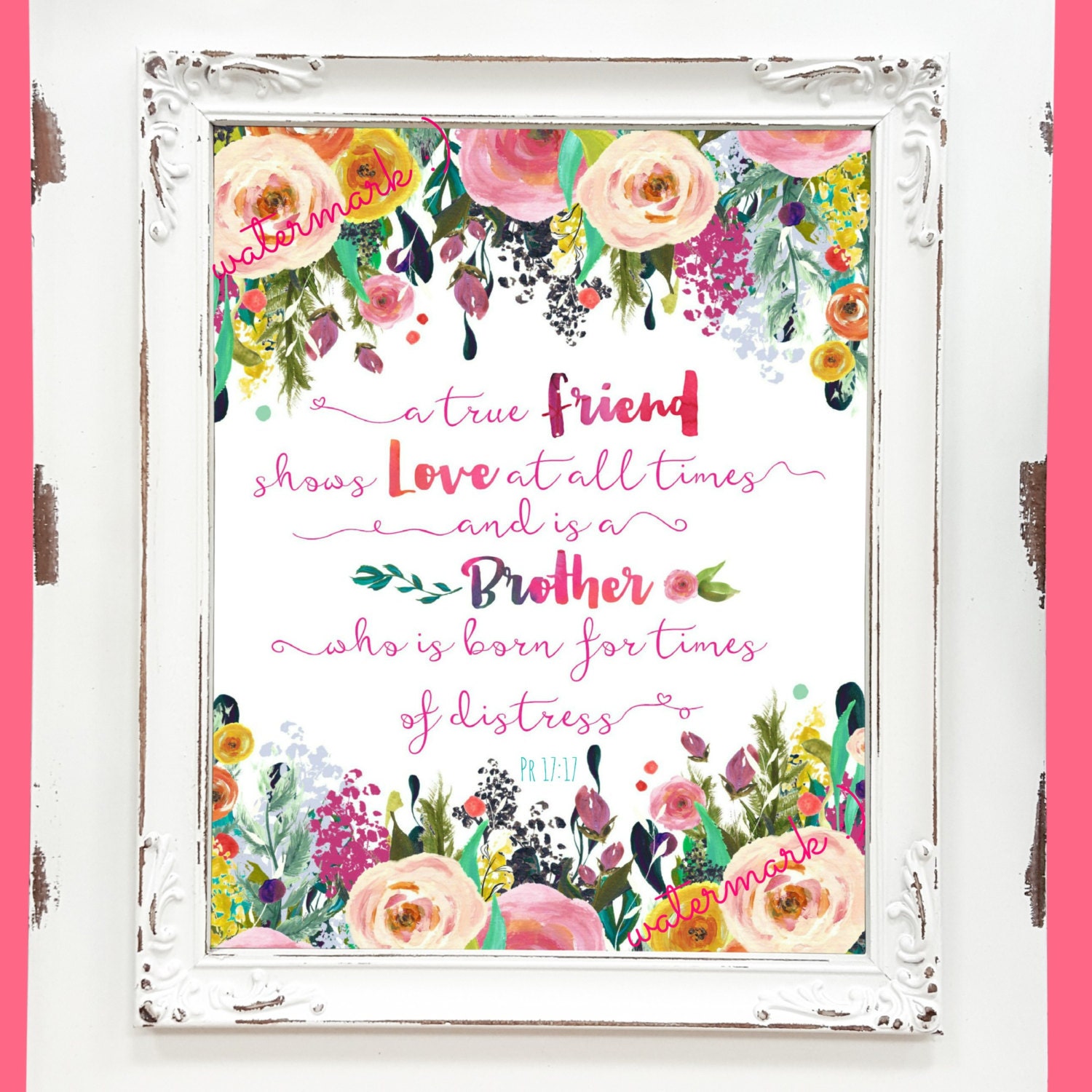 True Friends JW Printable Download jw ministry best life Etsy