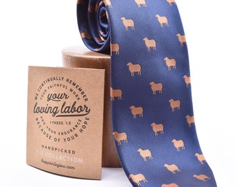 Sheep Tie : Gift for Elders, JW Gift Ideas, Happiertogive