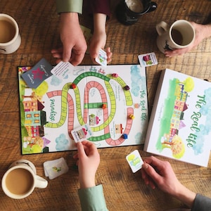 The Real Life - headed to paradise, boardgame, new deluxe version - JW game, JW boardgame, JW Bible trivia