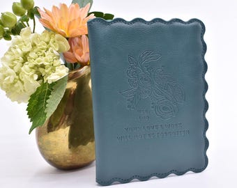 New Mini Tract Holder : Green Floral