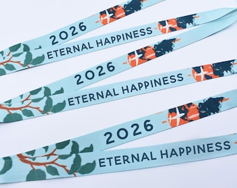 3 Pack Lanyards : JW 2026 Eternal Happiness International Convention