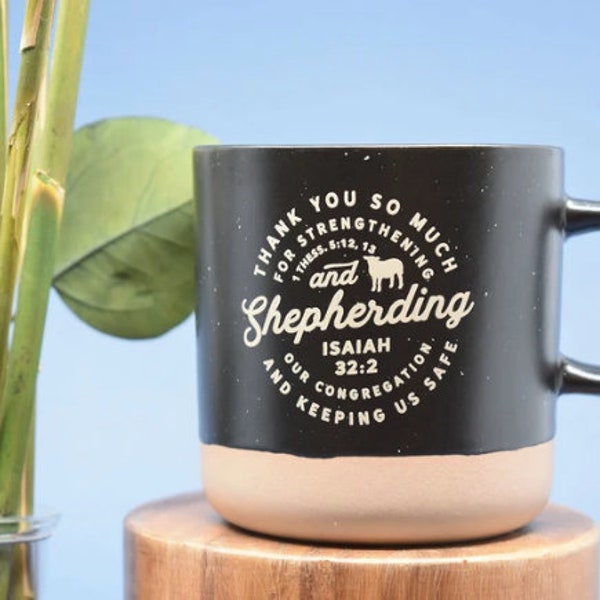 Shepherding Mug : Black & Tan  - JW Gifts - JW Pioneer Gifts - JW Gift Ideas - Jw Zoom - Elder Gifts