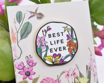 Best Life Ever Enamel Pin : JW Gift Ideas, Pioneer Gift, Small Gifts