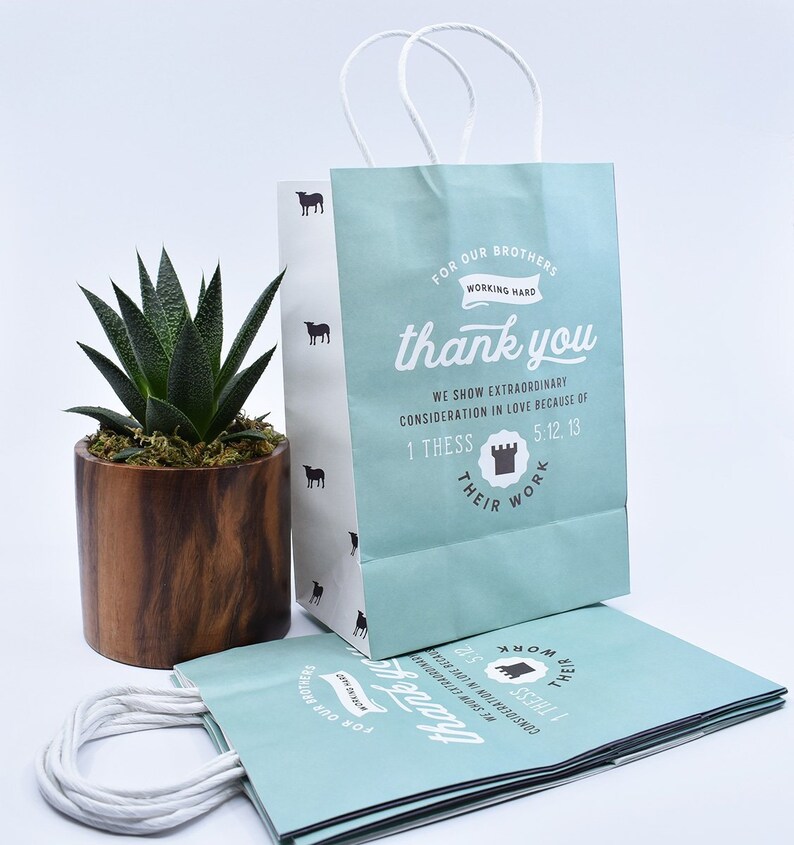 JW Gift Bags 5 Pack Thank You Bag for Our Brothers JW Etsy