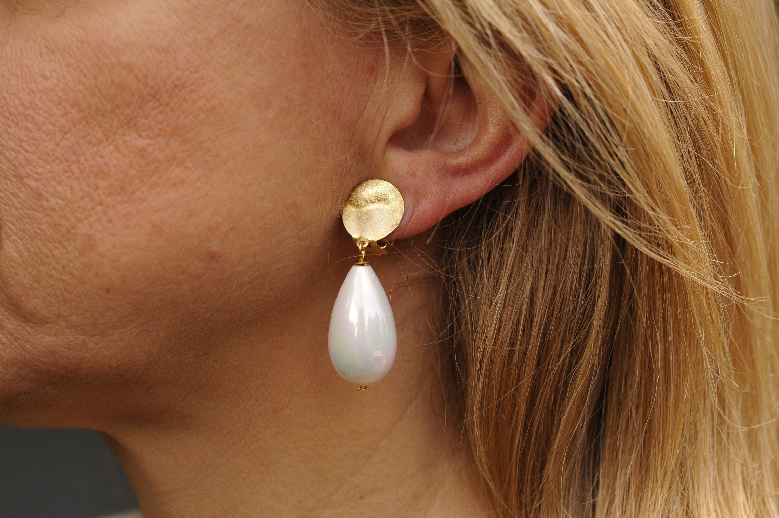 Boucles d'oreilles femme Goutte de Perle - Bijoux Femmes/Boucles d
