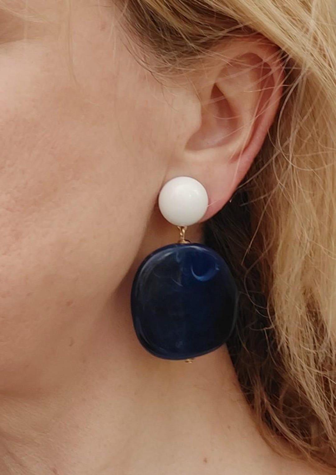 Boucles D'oreilles Fantaisie Vintage – Charme Rétro (occasion)