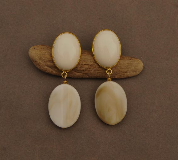 Boucles D'oreilles Pendantes Acryliques Noires Pour Femmes