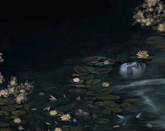Ophelia (2022) - 11" x 14"