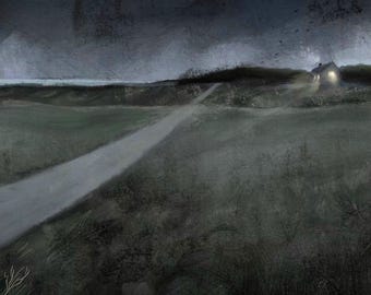 Windy Evening (2024) 11 x 14"