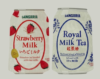 Sangaria Cans (2025) - 8" x 8"