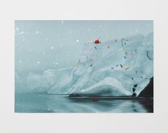 Iceberg Sundae Giclee Print (2025) - 11" x 14"
