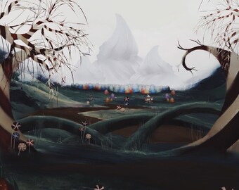 Candyland (2023) 11 x 14"