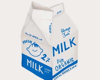 Milk carton (2023) - 8" x 8"