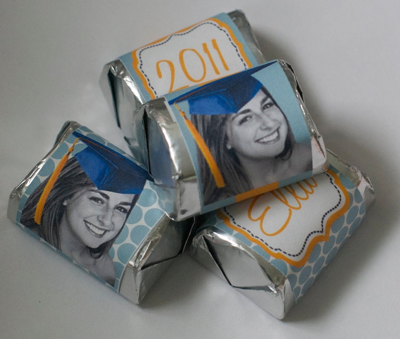 Graduation Mini Chocolate Bar Wrappers Printable File Etsy
