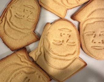 Graduation Photo cookie face cutter