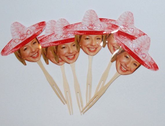 Personalized Mexican Hat Sombrero Photo 