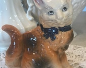 Vintage Cat indoor Planter. garden, patio, decor, kitten, kitty